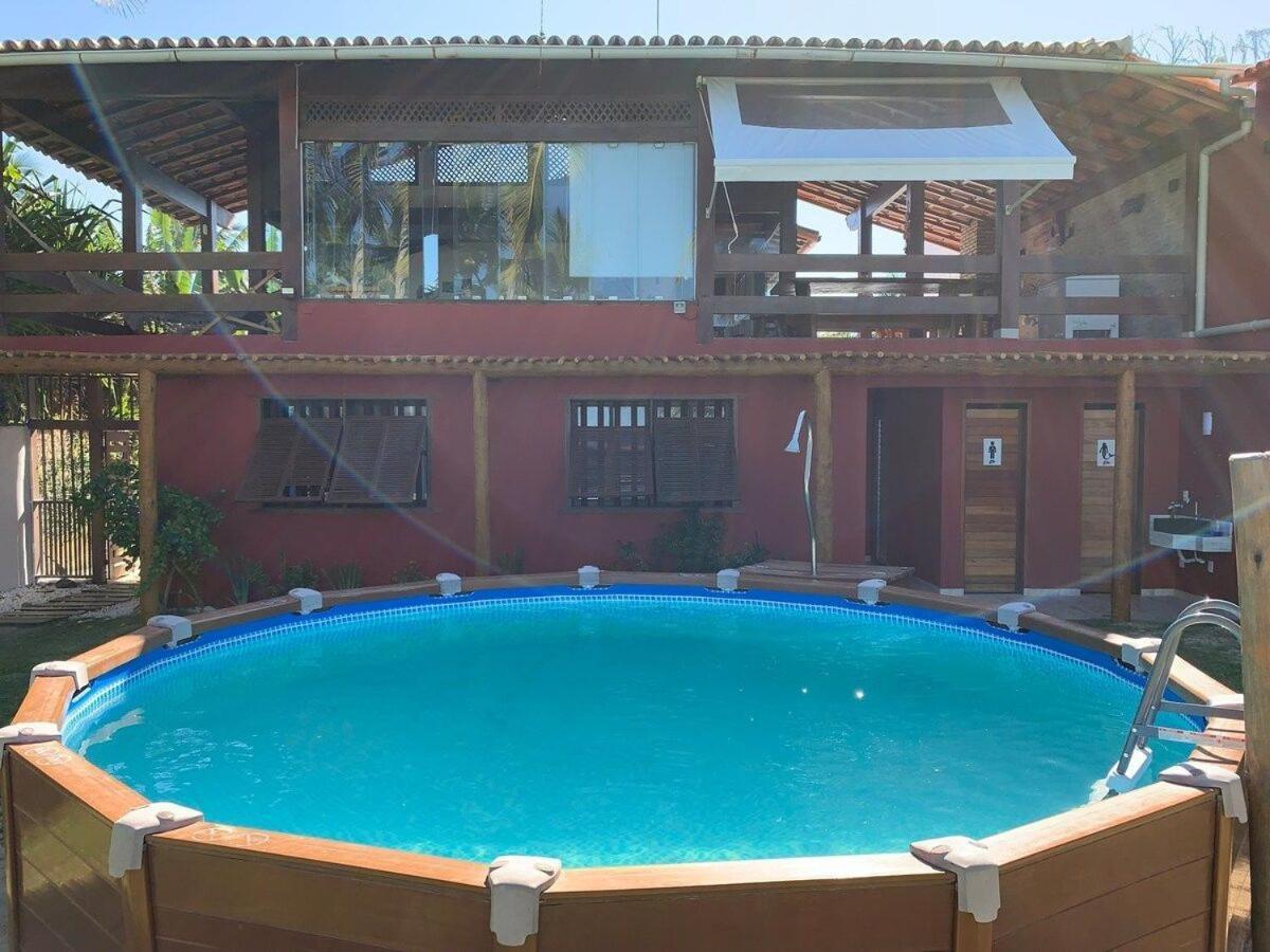 Casa De Frente Para A Praia - Arraial D' Ajuda ปอร์โตเซกูโร ภายนอก รูปภาพ