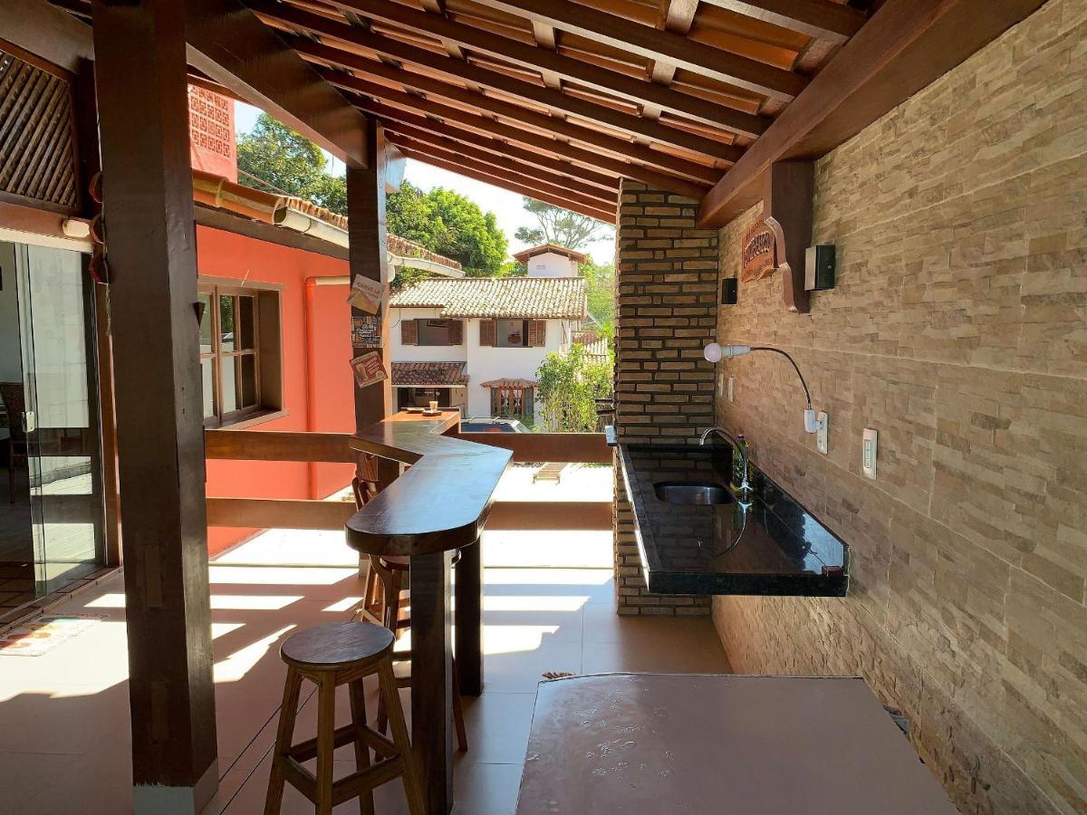 Casa De Frente Para A Praia - Arraial D' Ajuda ปอร์โตเซกูโร ภายนอก รูปภาพ