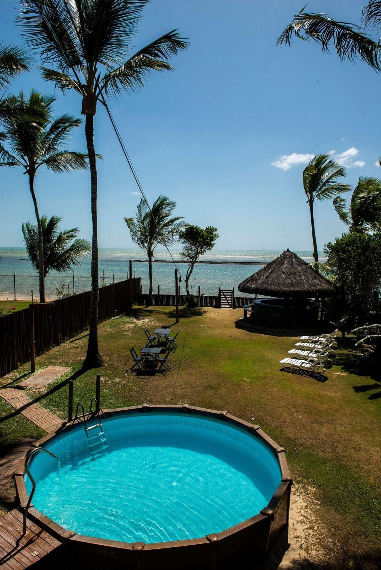 Casa De Frente Para A Praia - Arraial D' Ajuda ปอร์โตเซกูโร ภายนอก รูปภาพ