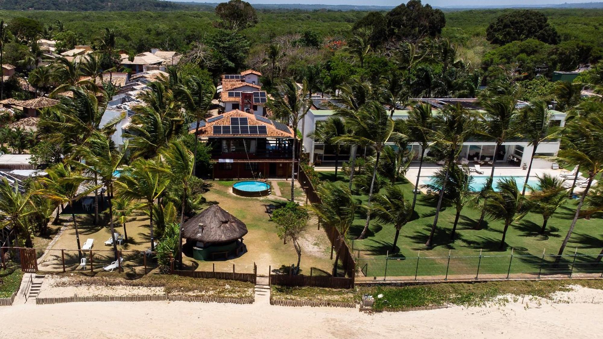 Casa De Frente Para A Praia - Arraial D' Ajuda ปอร์โตเซกูโร ภายนอก รูปภาพ