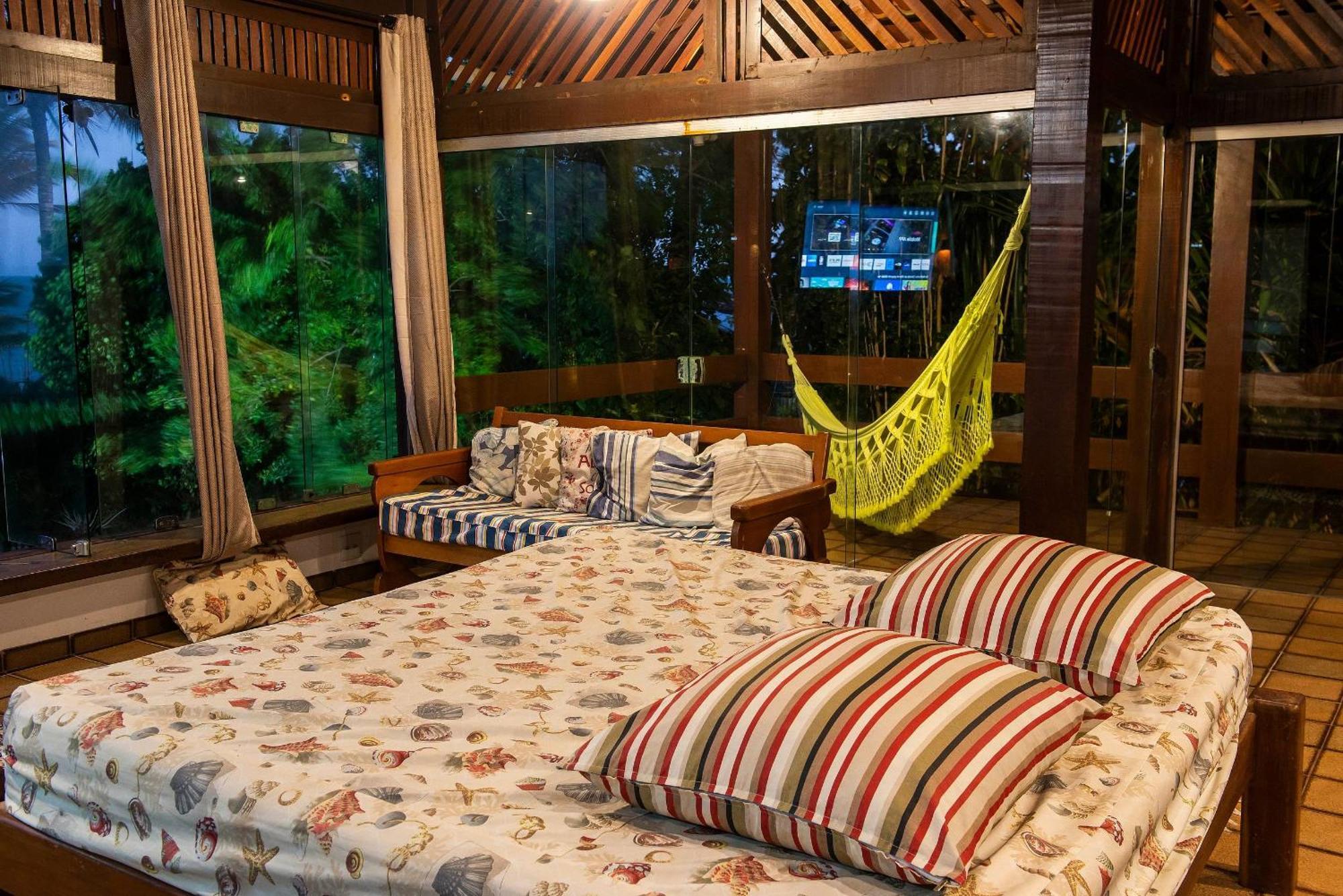 Casa De Frente Para A Praia - Arraial D' Ajuda ปอร์โตเซกูโร ภายนอก รูปภาพ