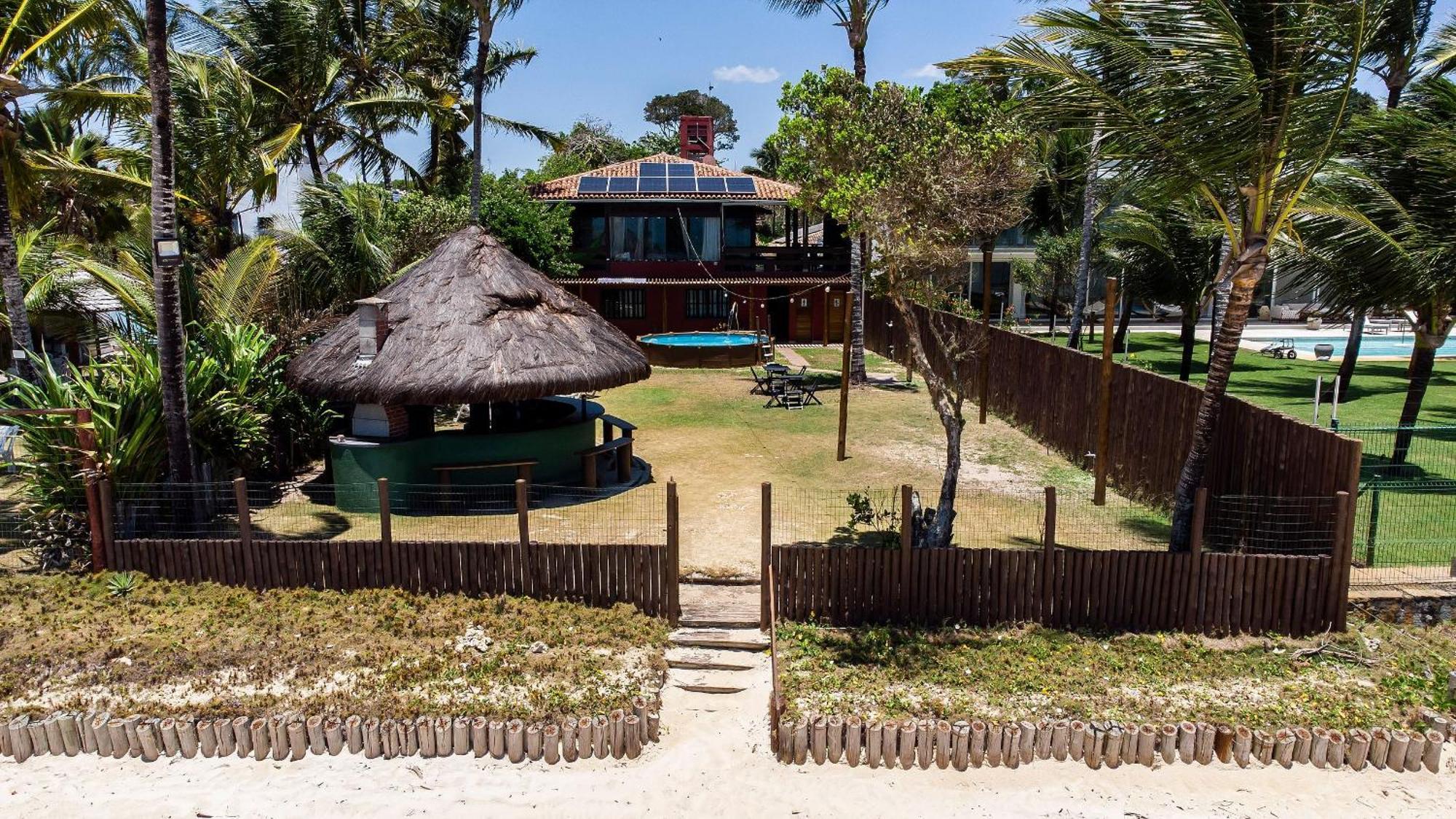 Casa De Frente Para A Praia - Arraial D' Ajuda ปอร์โตเซกูโร ภายนอก รูปภาพ